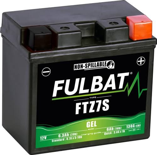BAT FUL GEL MOTO FTZ7S 6AH