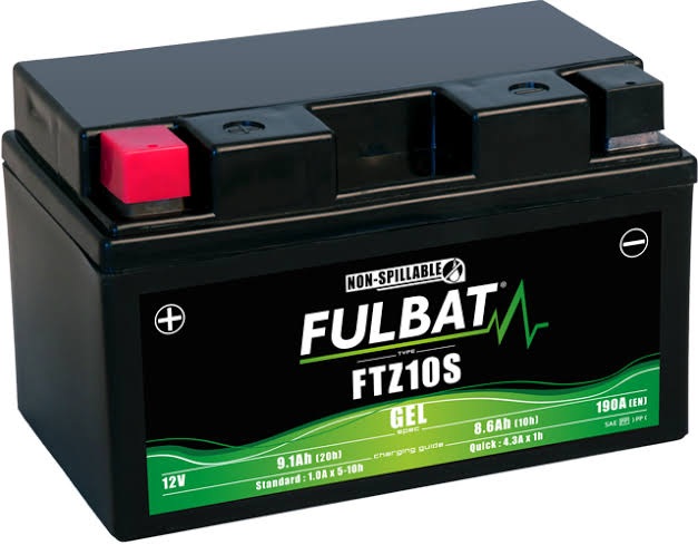 BAT FUL GEL MOTO FTZ10S