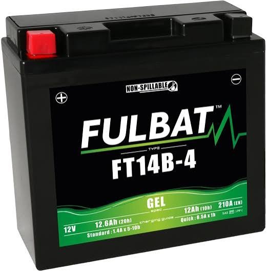 BAT FUL GEL MOTO FT14B-4