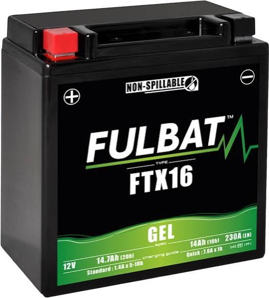 BAT FUL GEL MOTO FTX16