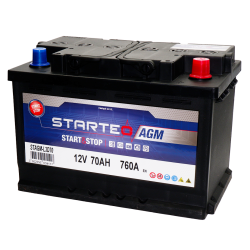 BATT STARTEO AGM 70AH 12V     760A