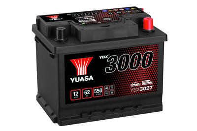 BAT YUASA 12V/62AH 550A L     L2